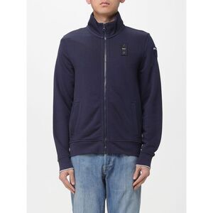 Blauer Sweatshirt Men Blue